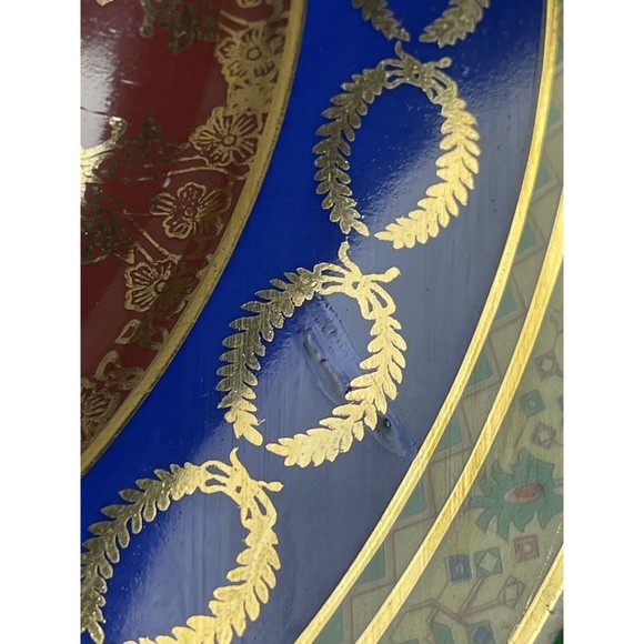 Vintage Rosenthal Bavaria Dinner Plate Cherub Victorian Carriage Scene Gilt - Picture 6 of 10